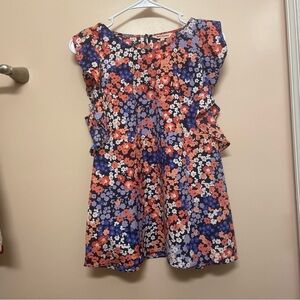 Juicy Couture Floral Blouse - Pink, Blue, Purple